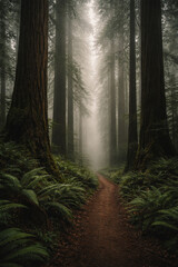 Fototapeta premium morning in the forest