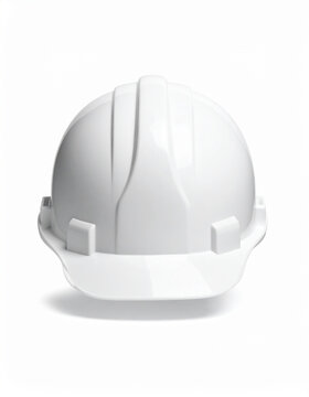 white hard hat