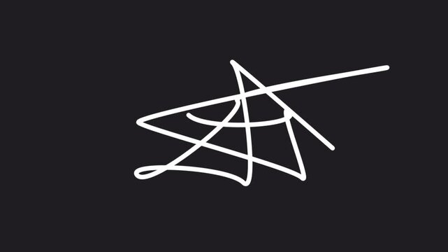 Minimalist white fishing lure hook isolated on black background for sports and outdoor advertising