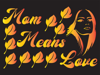 Obraz premium Mother’s Day Typography Quote Collection Set of Mother’s Day quote illustrations featuring elegant typography and decorative elements, ideal for greeting cards, prints, and heartfelt celebrations.