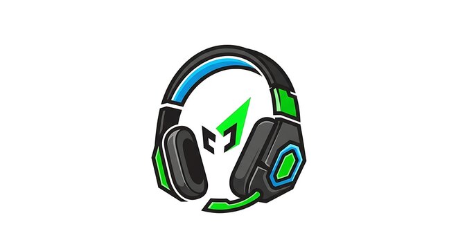 Gaming headset logo