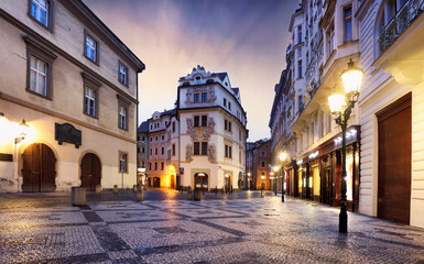 Tower of Old Town City Hall at Old Town Square, UNESCO, Old Town, Prague, Czech Republic (Czechia), Europe © TTstudio