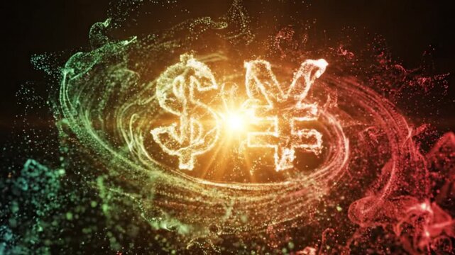 Future of CBDC Interoperability and Digital Economy, Luminous US Dollar and Chinese Yuan Particle Collision