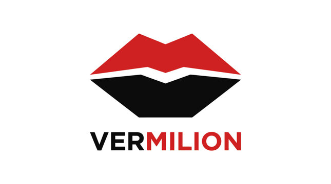 Vermilion Lips Logo