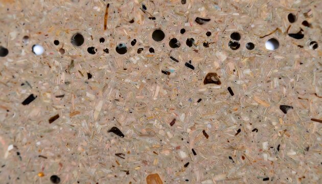 Close-up Macro Texture of Recycled Composite Material