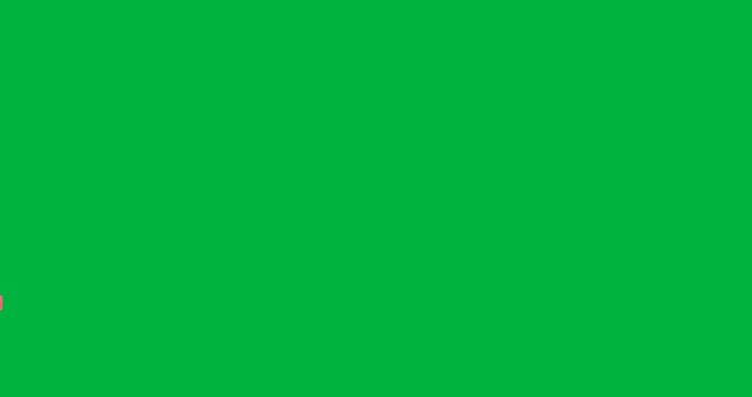 Digital animation of colorful school and education text banner against black background