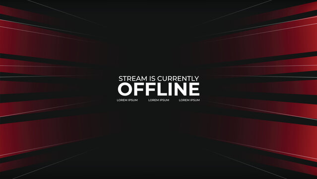 Abstract red background with streaming light effects, motion blur streaks, and high-tech digital style for modern media visuals