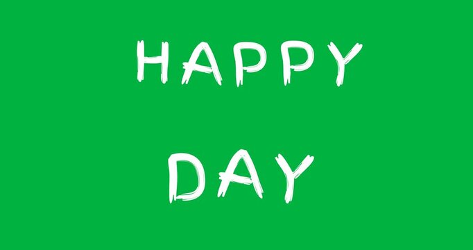 Digital illustration celebrates Teacher's Day with educational animation and typography.