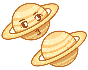 saturn illustration  © YEJI LEE