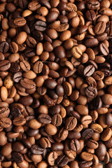 Fototapeta premium Mixed coffee been roasting preparing brewing smoke steam vapour coffee cup drink