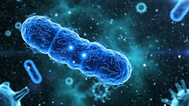 Visual Exploration of Bacteria and Microorganisms in a Digital Space for Scientific Research and Education