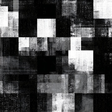 Abstract Black and White Grunge Texture Background.