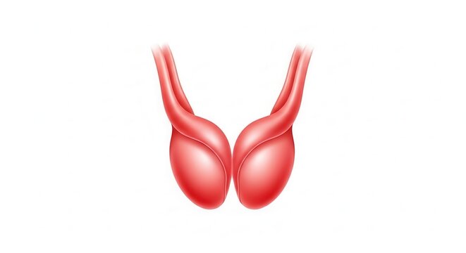 Precise anatomical representation of the human male reproductive system organs for medical study