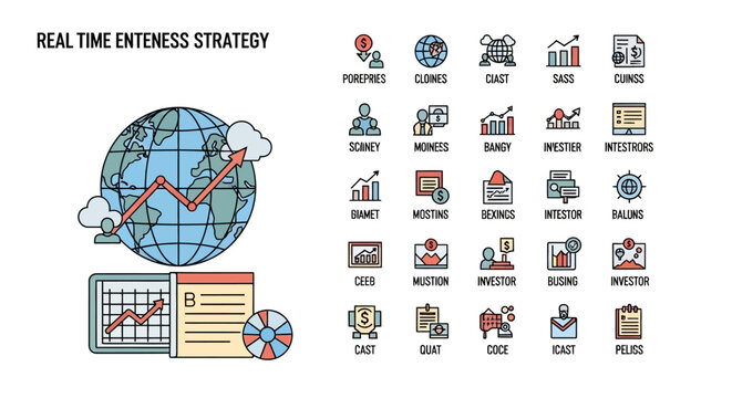 Real Time Enteness Strategy Business Concept