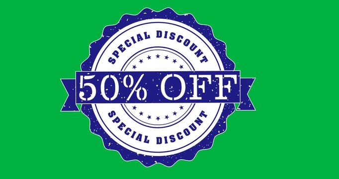 discount badge sale banner