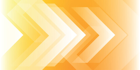 Futuristic technology background with overlapping arrow patterns. Modern design with minimalist geometric lines and glowing light effects. © siti lutvias