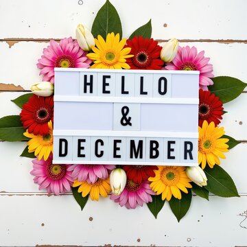 hello and december