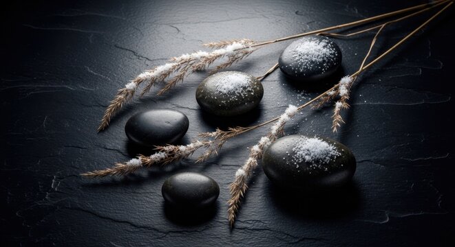 98 Minimalist Zen Stones Arrangement 1