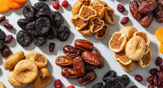 Assortment of Dried Fruits from 361 Gigapixel Image