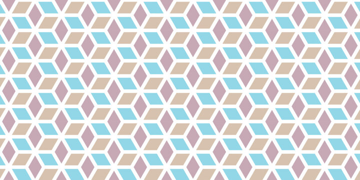 simple colored rhombus pattern for banner poster background.