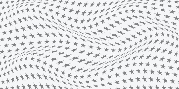 simple grey star wave pattern for banner poster background.