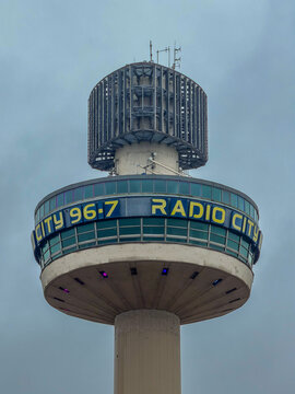 St Johns Beacon Radio tower in Liverpool, UK.