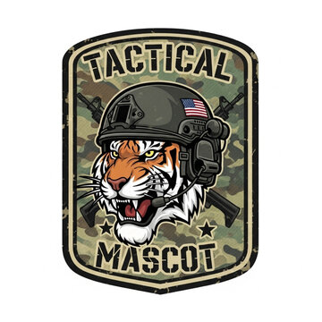 Tiger Mascot Logo.