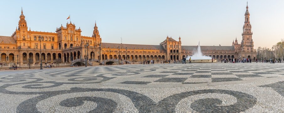 National Geographic Institute, Plaza de Espa&ntilde;a, Seville, Spain
