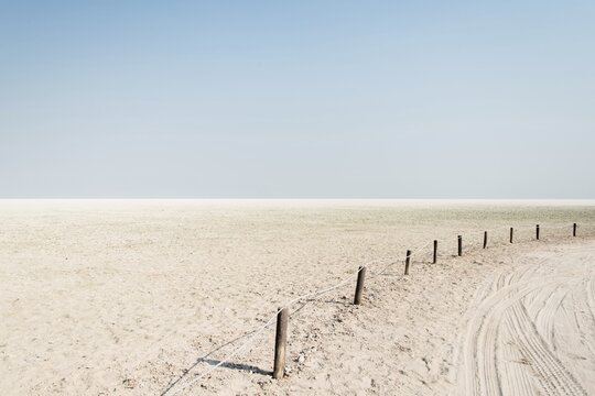 Etosha Pan, clay pan, Etosha National Park, Namibia