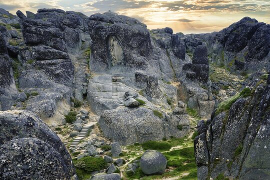 Our Lady of the Good Star, Protector saint of the shepherds, Serra da Estrela, Portugal
