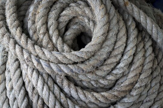 Old ropes, Faroe Islands, Faroe Islands, Denmark