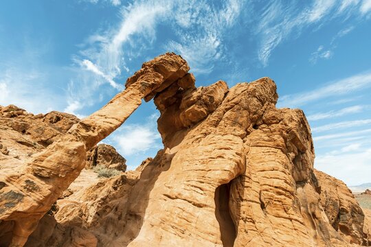 Elephant Rock, Valley of Fire State Park, Nevada, USA