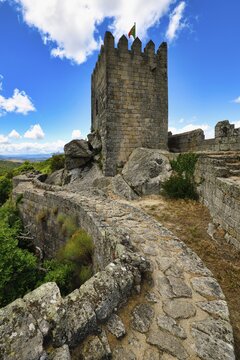 Castle and tower, Sortelha, Serra da Estrela, Beira Alta, Portugal