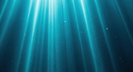 Obraz premium Sunlight Beams Through Water Surface