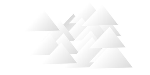 Fototapeta premium Modern white vector abstract graphic design pattern background template. seamless white triangles background, vector. White abstract background with shapes