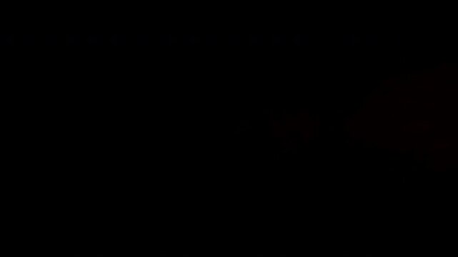 VFX Fireball 5 Seconds Shot Straight direction 30fps Angle2