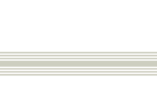 Ivory color horizontal straight line on white background.
