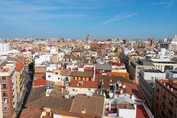 Naklejka premium view of Valencia, Spain