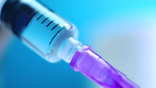 Syringe administers medication into patient. Controlled dosage ensures accuracy in clinical treatments. Used in emergency situations, long-term therapies, and post-surgical care in hospitals