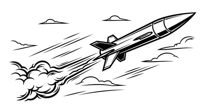 jet fighter in flight