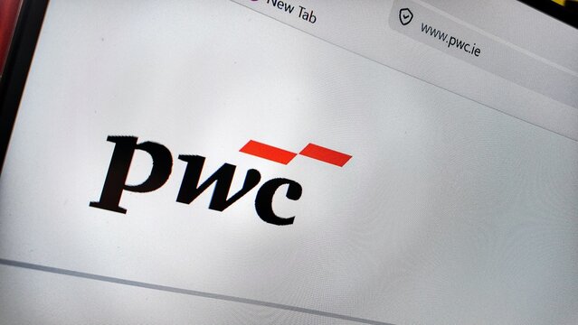 a computer screen with the scottish pwc website.