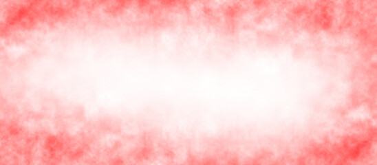 Abstract soft red smoke mist fog frame isolated transparent background, Colorful smoke texture gradient haze, Steam fog backdrop with copy space for design, Mockup template, PNG © Amona HD