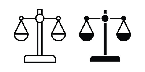 Scale icon vectors set. vector icon for web design © Win