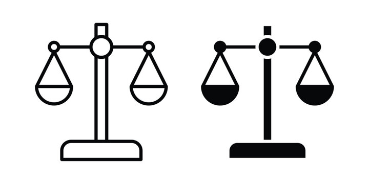 Scale icon vectors set. vector icon for web design