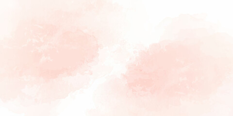 Fototapeta premium Elegant Soft Pastel Pink Watercolor Background with Gentle Gradient Transitions, Delicate Stain Washes, and Subtle Paper Texture, Ideal for Feminine, Romantic, and Artistic Web Graphics.