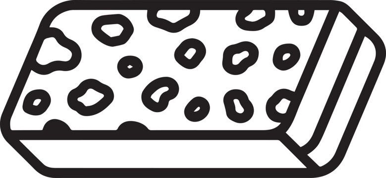 Premium High-Resolution Eraser Vector Icon with Realistic Rubber Texture for UI Design, App Icons, Educational Materials, Office Productivity Tools, Digital Art Assets, Branding Templates