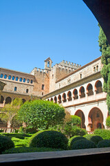Obraz premium Historic Royal Monastery of Guadalupe, Spain