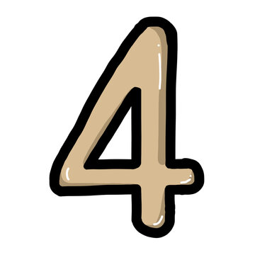 3d number 4