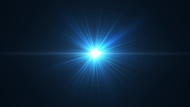 blue light streaks lens flare background effects