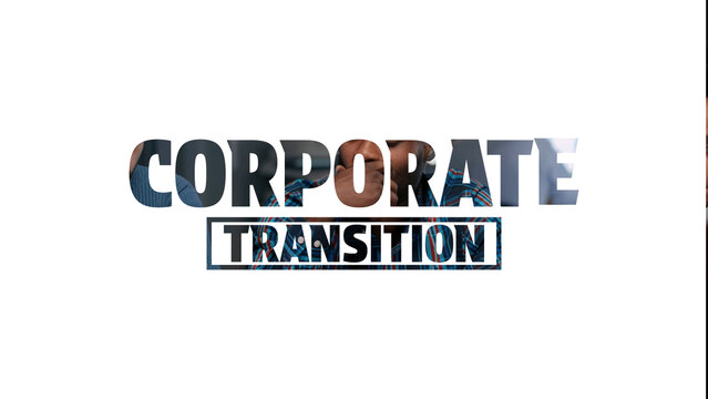 Corporate Transition Animation | Modern Minimal Text Overlay For Business Presentations And Professional Clean Video Transitions With Elegant Motion Graphics Design